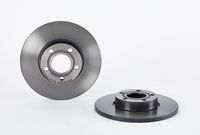 Remschijf COATED DISC LINE BREMBO, Remschijftype: Massief, u.a. für Audi