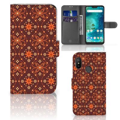 Xiaomi Mi A2 Lite | Telefoon Hoesje | Batik Brown