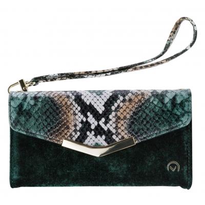Mobilize 2in1 Gelly Velvet Clutch for Apple iPhone 12 Mini Green Snake