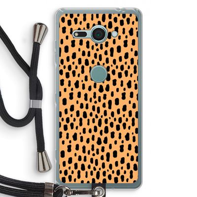 Panter: Sony Xperia XZ2 Compact Transparant Hoesje met koord