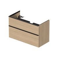 Badmeubel Duravit D-Neo Wand 101x46.2x62.5 cm Mat Natuur Eiken Duravit - thumbnail