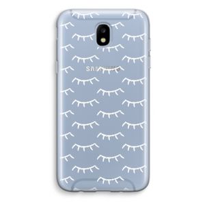 Wimpers: Samsung Galaxy J5 (2017) Transparant Hoesje