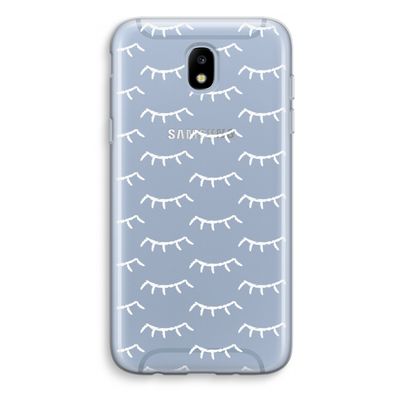 Wimpers: Samsung Galaxy J5 (2017) Transparant Hoesje