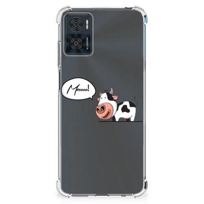 Motorola Moto E22 | E22i Stevig | Bumper Hoesje | Cow Motorola Moto E22 | E22i Stevig | Bumper Hoesje | Cow