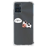 Motorola Moto E22 | E22i Stevig | Bumper Hoesje | Cow