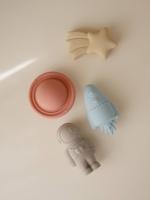 Set van 4 badspeeltjes Sealife - MUSHIE blauw