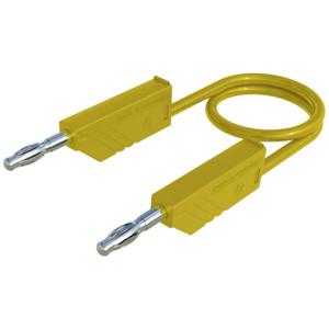 SKS Hirschmann MLN 200/2,5 GE Meetsnoer Banaanstekker 4 mm Banaanstekker 4 mm 2.00 m Geel 1 stuk(s)