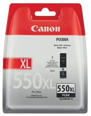 Canon inktcartridge PGI-550PGBK-XL, 500 pagina&apos;s, OEM 6431B001, zwart