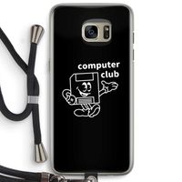 Floppyhead: Samsung Galaxy S7 Edge Transparant Hoesje met koord
