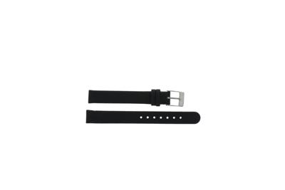 Horlogeband Universeel 800R.01 Leder Zwart 12mm