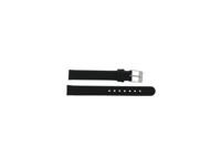 Horlogeband Universeel 800R.01 Leder Zwart 12mm