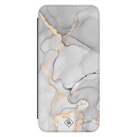 Samsung Galaxy A54 flipcase - Marmer grijs Samsung Galaxy A54 flipcase - Marmer grijs