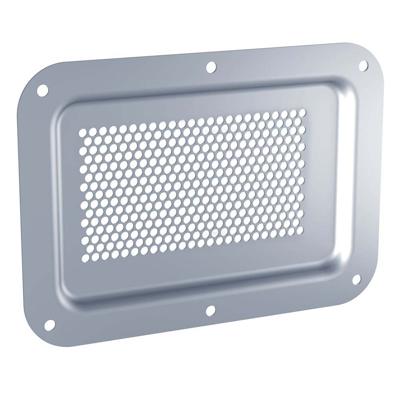 Penn Elcom D2101Z-04 ventilatieschotel geperforeerd groot zilver