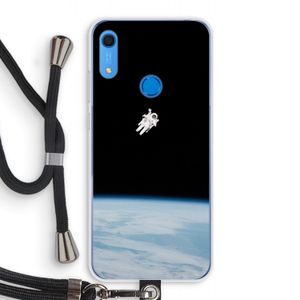 Alone in Space: Huawei Y6s Transparant Hoesje met koord