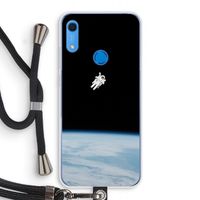 Alone in Space: Huawei Y6s Transparant Hoesje met koord