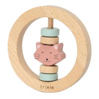 Trixie houten rammelaar - mrs. cat
