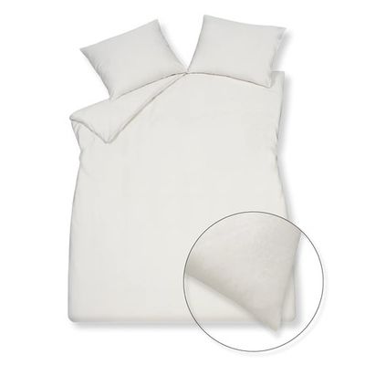 Vandyck Vandyck Purity Bari Dekbedovertrek Cream Tan 2-persoons (200x200/220)