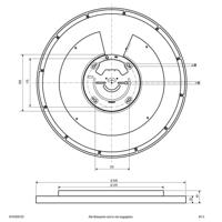 EVN AP54500125 AP54500125 LED-plafondlamp LED Wit