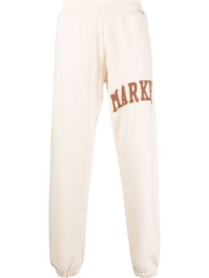MARKET pantalon de jogging à logo brodé - Tons neutres