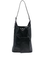 Durazzi Milano sac cabas D-Ring en cuir - Noir