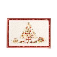 Villeroy & Boch Winter Bakery Delight Cakeschaal 39 x 26,5 cm - thumbnail