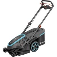 GARDENA PowerMax Duo 46/36V P4A Ready-To-Use-Set Accu-grasmaaier Accu Incl. 2 accus, Incl. oplader, Met graskam, Instelbare maaihoogte 18 V Snijbreedte max. 46 GARDENA PowerMax Duo 46/36V P4A Ready-To-Use-Set Accu-grasmaaier Accu Incl. 2 accus, Incl. oplader, Met graskam, Instelbare maaihoogte 18 V Snijbreedte max. 46