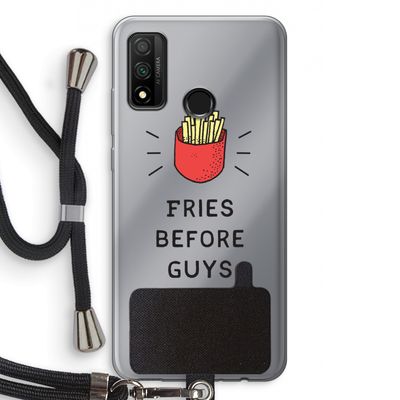Fries before guys: Huawei P Smart (2020) Transparant Hoesje met koord