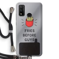 Fries before guys: Huawei P Smart (2020) Transparant Hoesje met koord