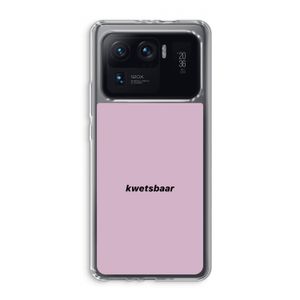 kwetsbaar: Xiaomi Mi 11 Ultra Transparant Hoesje