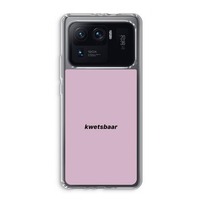 kwetsbaar: Xiaomi Mi 11 Ultra Transparant Hoesje