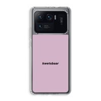 kwetsbaar: Xiaomi Mi 11 Ultra Transparant Hoesje