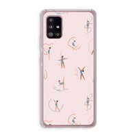 Dancing #3: Samsung Galaxy A51 5G Transparant Hoesje