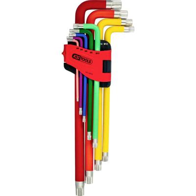 KS Tools 151.4510 XZN Haakse schroevendraaierset 4 mm, 5 mm, 6 mm, 8 mm, 10 mm, 12 mm, 14 mm, 16 mm, 18 mm 9-delig