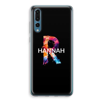 Abstract Spectrum: Huawei P20 Pro Transparant Hoesje