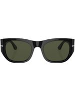 Persol lunettes de soleil teintées à monture carrée - Noir