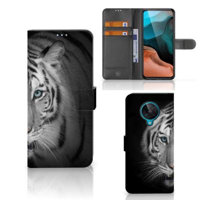 Xiaomi Poco F2 Pro | Telefoonhoesje | Met pasjeshouder | Tijger