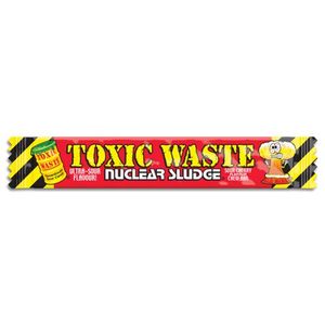 Toxic Waste Toxic Waste Nuclear Sludge Chew Bar Sour Cherry 20 Gram