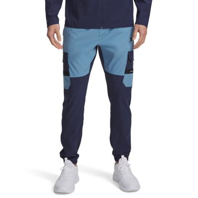 Under Armour Tech Utility Woven Cargobroek Donkerblauw Lichtblauw