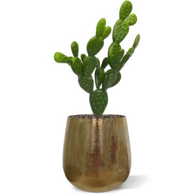 Opuntia kunst Cactus 30cm - groen