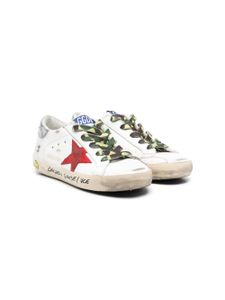 Golden Goose Kids baskets Sstar - Blanc