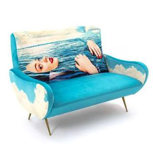 Seletti Toiletpaper Lounge sofa 2-zits Sea girl