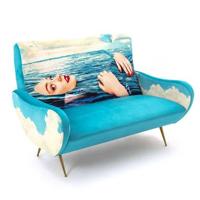 Seletti Toiletpaper Lounge sofa 2-zits Sea girl - thumbnail