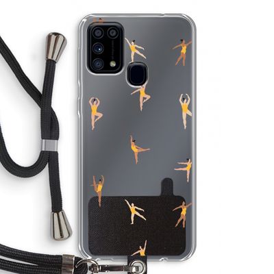 Dans #2: Samsung Galaxy M31 Transparant Hoesje met koord
