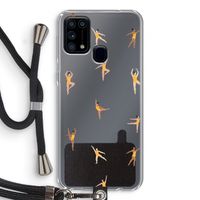 Dans #2: Samsung Galaxy M31 Transparant Hoesje met koord Dans #2: Samsung Galaxy M31 Transparant Hoesje met koord