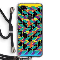 Skew Bee 1: Pixel 3a Transparant Hoesje met koord