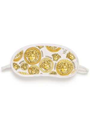 Versace masque de nuit Medusa Amplified - Blanc