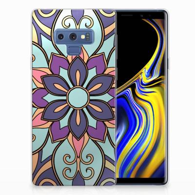 Samsung Galaxy Note 9 | TPU Case | Purple Flower