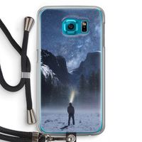 Wanderlust: Samsung Galaxy S6 Transparant Hoesje met koord