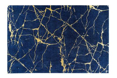 Tapijt MARBLE 160x240cm royal blauw goud - 44432