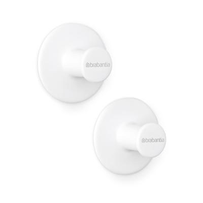 Brabantia renew handdoekhaakjes 2 stuks wit